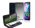 The LG G8X ThinQ comes with a new symmetrical  secondary display accessory. (Source: LG)
