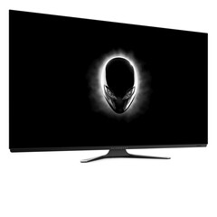 The Alienware 55 monitor features a 120 Hz refresh rate and AMD FreeSync. (Source: Dell)