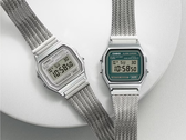 From left to right (pictured), Casio A158 WEM-7JF and A158 WEM-3JF. (Image source: Casio Japan)