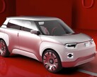 Fiat's Panda-inspired EV will likely resemble the recent Concept Centoventi when it launches. (Image source: Fiat)