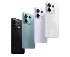 Xiaomi sells the Redmi Note 13 Pro in four colour options. (Image source: Xiaomi)