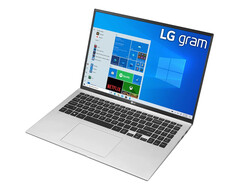 The LG Gram 16 (16Z90P-G.AA79G), provided by LG Germany.