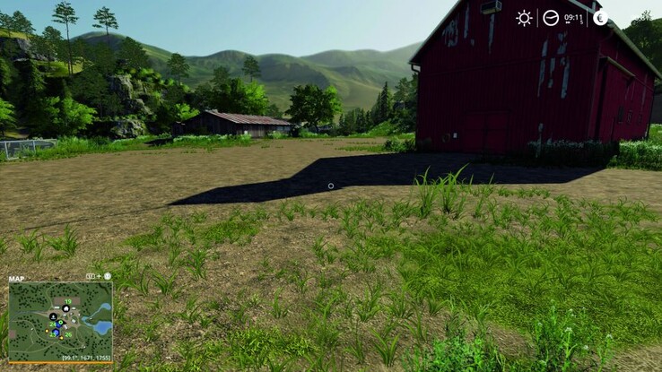 Farming Simulator 19 being played through Google Stadia on a Raspberry Pi. (Image source: Linux Format)