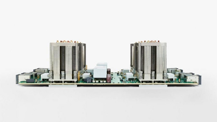 A 4-chip TPU board for Google Cloud. (Source: Google)