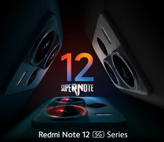 The Redmi Note 12 series debuted a few months ago in China. (Image source: Xiaomi)