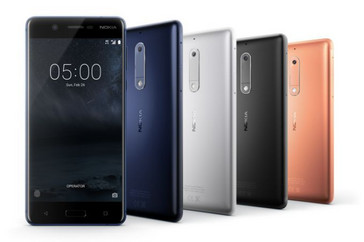 The Nokia 5 is a smaller, cheaper, and a little less powerful than the 6. (Source: HMD)