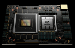 The Nvidia &#039;Grace&#039; Arm-based CPU leverages its Ampere-based GPU technology for advanced AI processing. (Image: Nvidia)