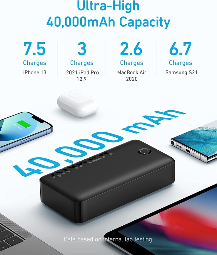 The Anker 347 Power Bank (PowerCore 40K). (Image source: Anker)