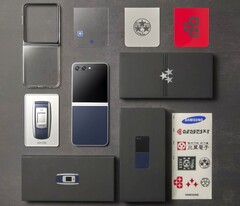 Samsung Galaxy Z Flip5 Retro retail package contents (Source: Samsung Newsroom)