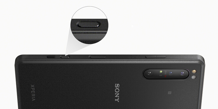 Sony Xperia PRO shortcut key (Source: Sony Europe)