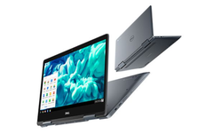 The Dell Inspiron Chromebook 14 2-in-1 laptop used a cloud-based Chrome OS. (Image source: Dell)