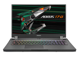 The Aorus 17G YD (74DE3435H), provided by Gigabyte Germany.