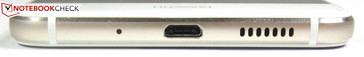 Bottom: Micro-USB 2.0 port, speaker