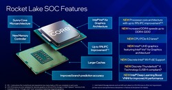 Rocket Lake-S - Features (source: Intel)