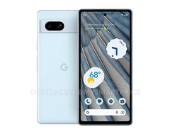 The Pixel 7a would be Google&#039;s first mid-range smartphone to support face unlock. (Image source: OnLeaks &amp; MySmartPrice)