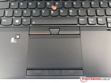 Touchpad & TrackPoint with dedicated buttons