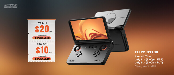Retroid hopes to begin shipping Dimensity 1100 orders from July 11. (Image source: Retroid)