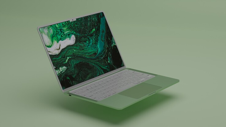 2022 MacBook Air fan-made concept render. (Image source: @AppleyPro)