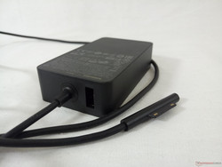 Handy USB port on the AC adapter for charging other devices