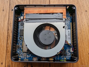 Removing the bottom panel allows for easy cleaning of the system fan