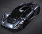 Like most hypercars, the Arash AFX looks very aerodynamic in these first teaser pictures (Images: Arash)