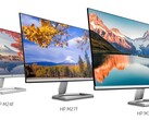 HP's new M-series FHD monitors, made from 85% recycled plastic. Image via HP