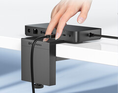 The Surface Thunderbolt 4 Dock and its desk mount cost a combined US$329.98. (Image source: Cable Matters)