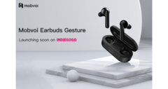 The new Mobvoi Earbuds Gesture. (Source: Indiegogo)