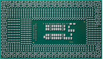 The Intel 'Kaby Lake-R' Core i5-8250U (back)