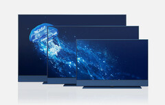 The Sky Glass TV series features three display sizes. (Image source: Sky)