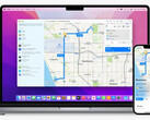 Screenshots suggest that a number of the new Maps app features could become available in macOS Monterey. (Image source: Apple) 