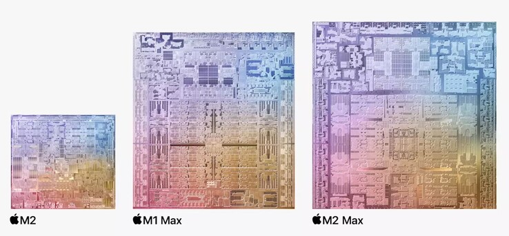 Apple M2 & M1 Max & M2 Max (Source: Apple)