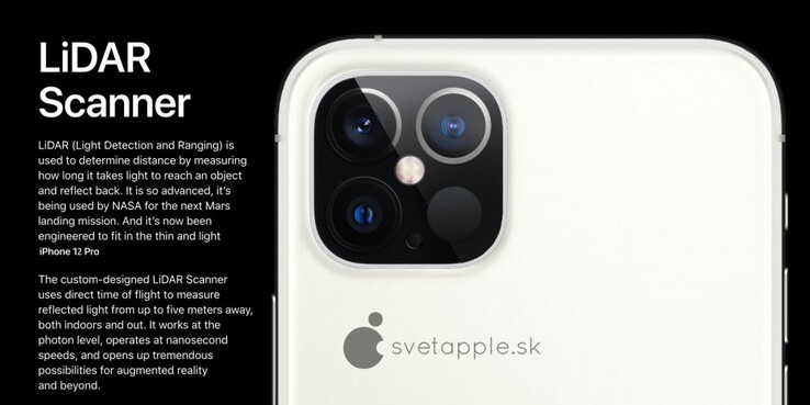 SvetApple imagines a LiDAR promo for the iPhone 12 series. (Source: SvetApple)