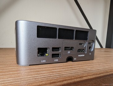 Rear: 2.5 Gbps RJ-45, 2x USB-A 2.0, DisplayPort 1.4, 2x USB-C 4.0 w/ Power Delivery + DisplayPort, HDMI 2.1