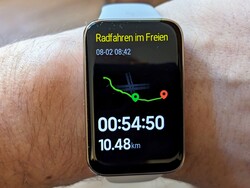 In review: Xiaomi Smart Band 7 Pro. Test device provided by Xiaomi Germany.