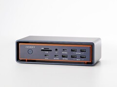 The iVanky FusionDock Max 2 supports up to three 4K displays on MacBooks. (Image source: iVanky)