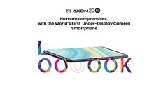 The Axon 20 5G is now available. Sort of. (Source: ZTE)