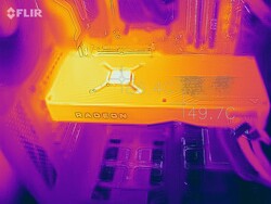 AMD Radeon RX 5700 XT - FurMark (PT 100%)