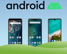 The Xiaomi Mi A3, Mi A2 and Mi A2 Lite edge towards Android 10 update. (Image source: own)