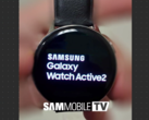 The video appears to show a boot-screen for the Watch Active 2. (Source: SamMobile)