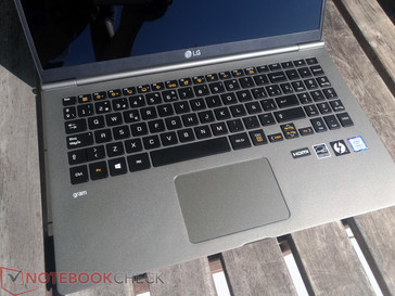 LG Gram 15Z980 – Keyboard