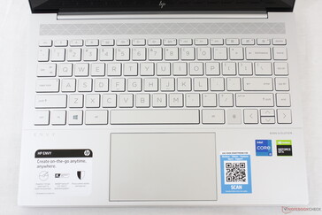 identical keyboard and clickpad to the Envy 15