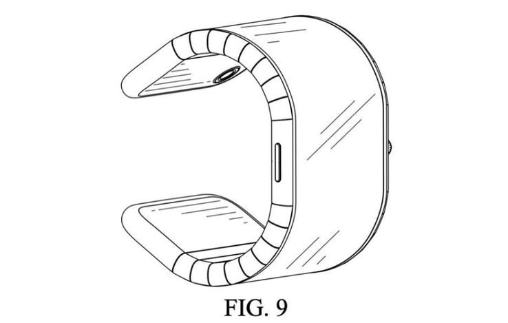 One of the patent drawings filed by TCL. (Source: CNET)