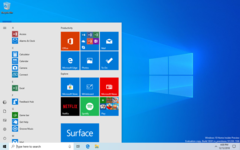 The simplified Start menu in all its glory. (Image source: Microsoft)