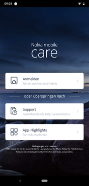 Nokia mobile Care app