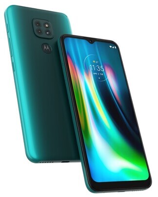 The Moto G9/G9 Play in Forest Green. (Image source: Motorola)
