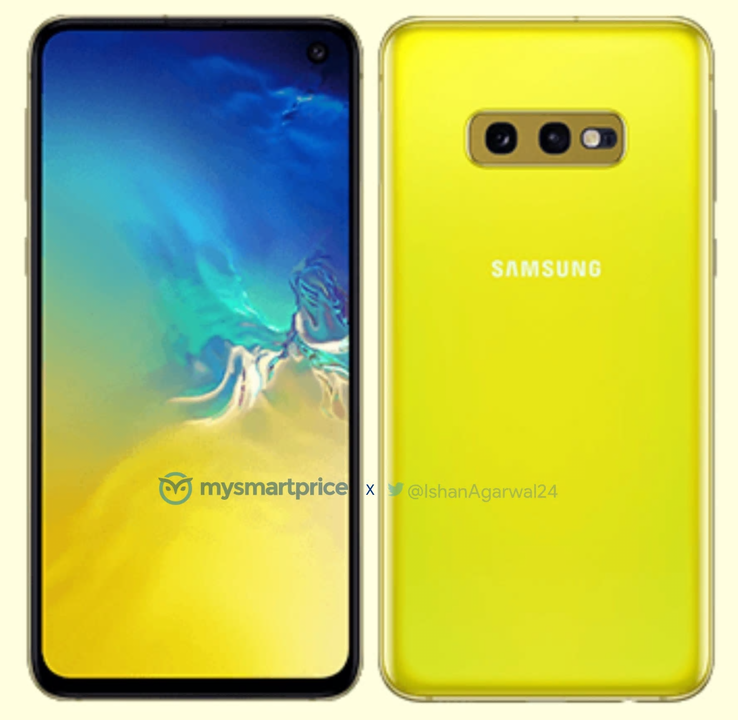 The Samsung Galaxy S10e in all its Canary Yellow glory. (Source: Ishan Agarwal/MySmartPrice)