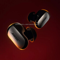 The QuietComfort Ultra Earbuds in two of its launch colours. (Image source: @OnLeaks & MySmartPrice)