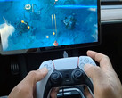 Tesla brings dedicated PS5 controller support (image: kingvally/YT)