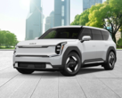 The entry-level Kia EV9 Light RWD electric SUV is available to order in Canada. (Image source: Kia)